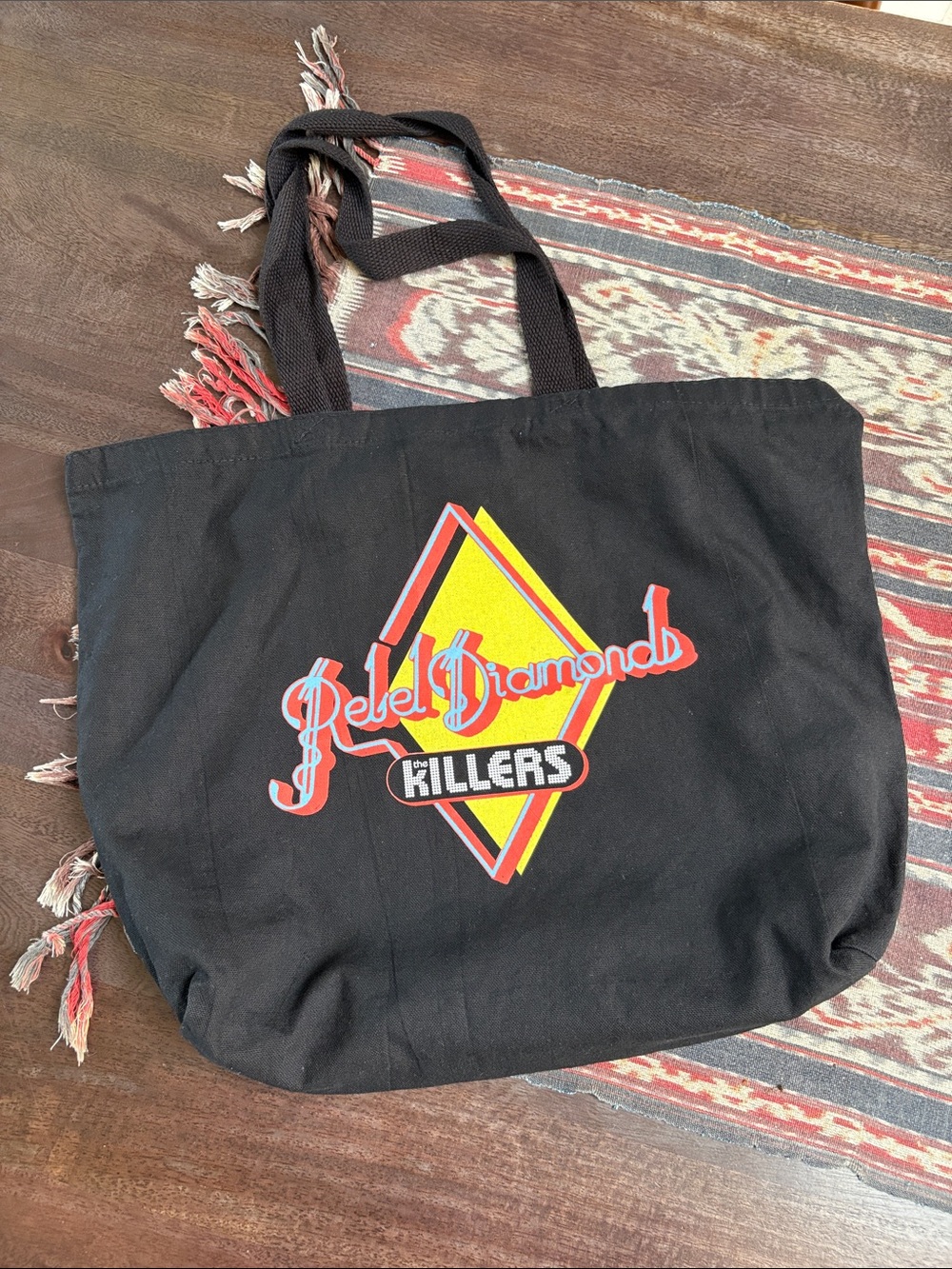 Killers' Rebel Diamonds Tour Tote Bag